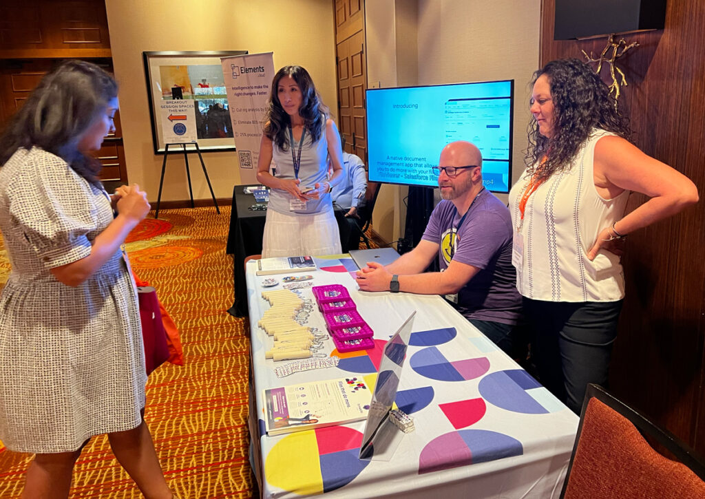 Manning the MHD Booth