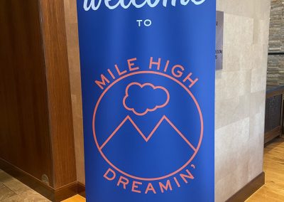23-08 Mile High Dreamin' Welcome Banner