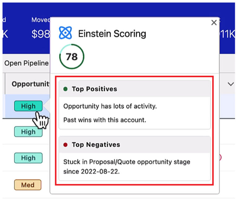 Einstein Scoring Window blog image