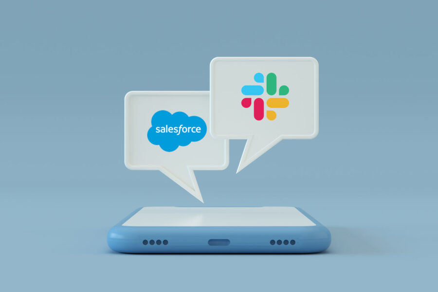 Saleforce Communication Enhanced By Slack blog image