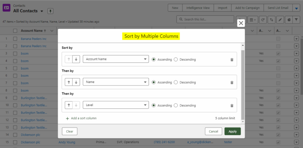 Salesforce Winter 25 Release - Multi Column image