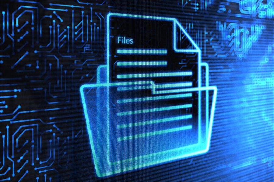 Visualization of Files within a computer system