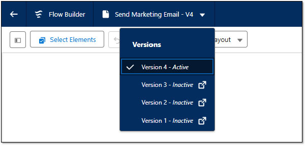 Flow Versioning