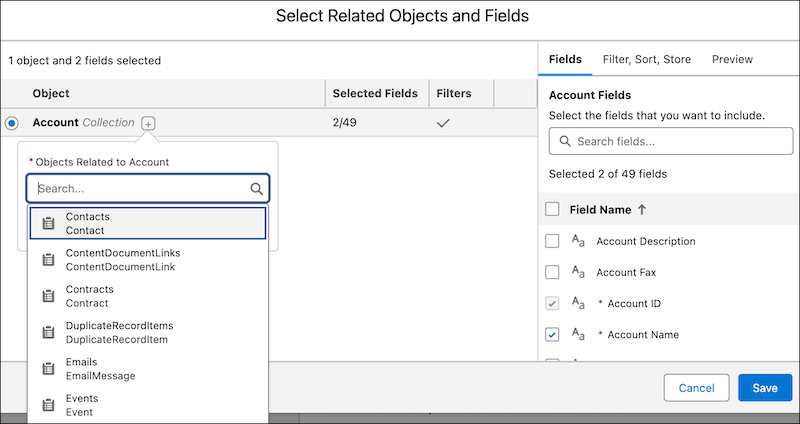 One Get Related Records Element