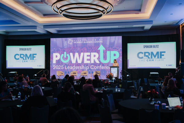 Sarah Burt taking the stage at AWBC 2025 on Day 3