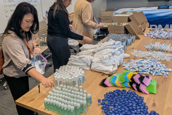 Dreamforce2U swag spread