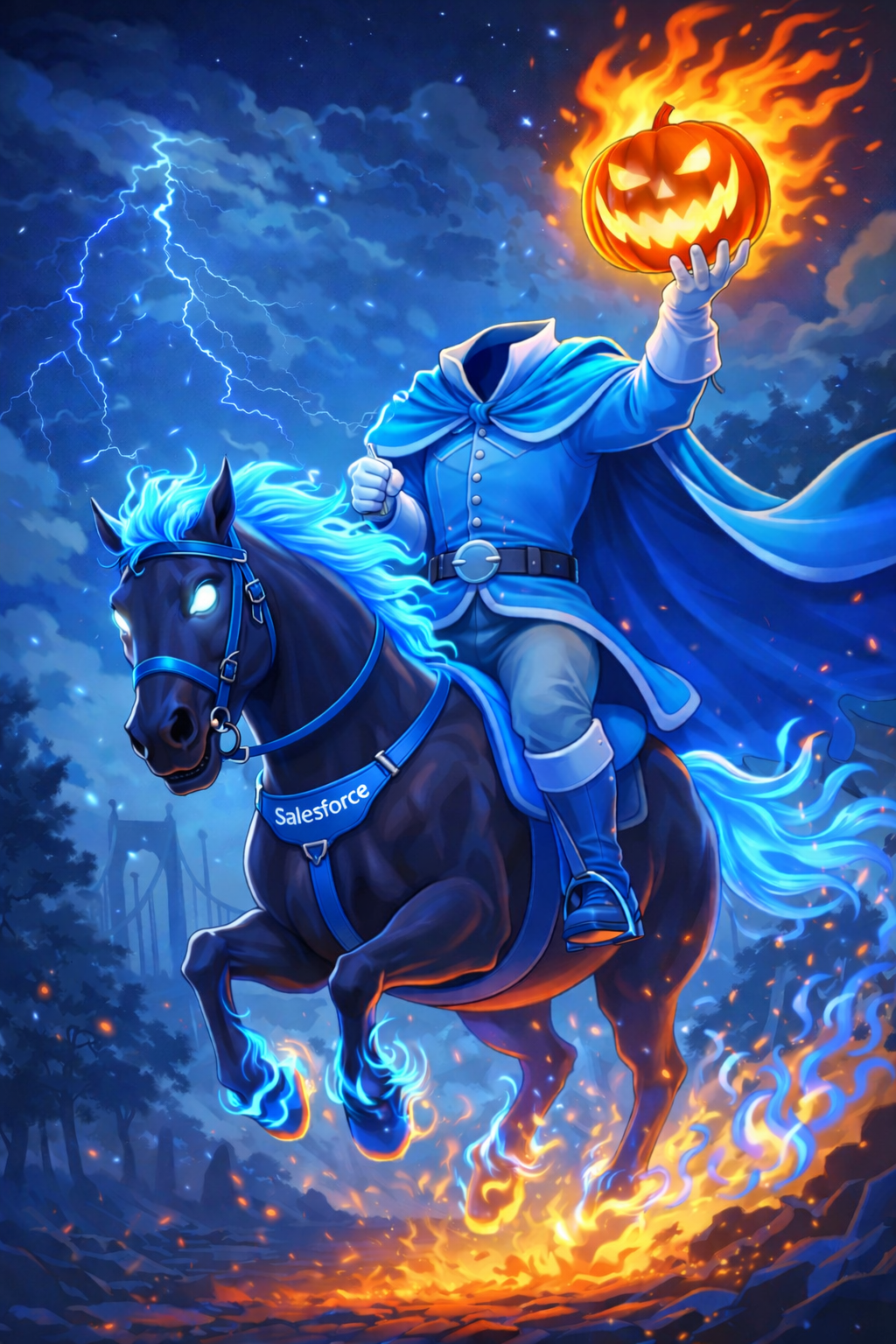 Headless 360 horseman image