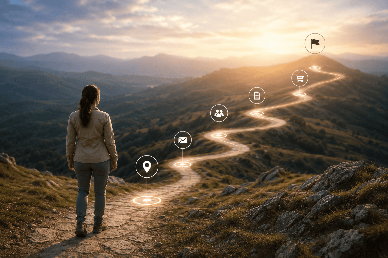 Visualization of MCAE journey